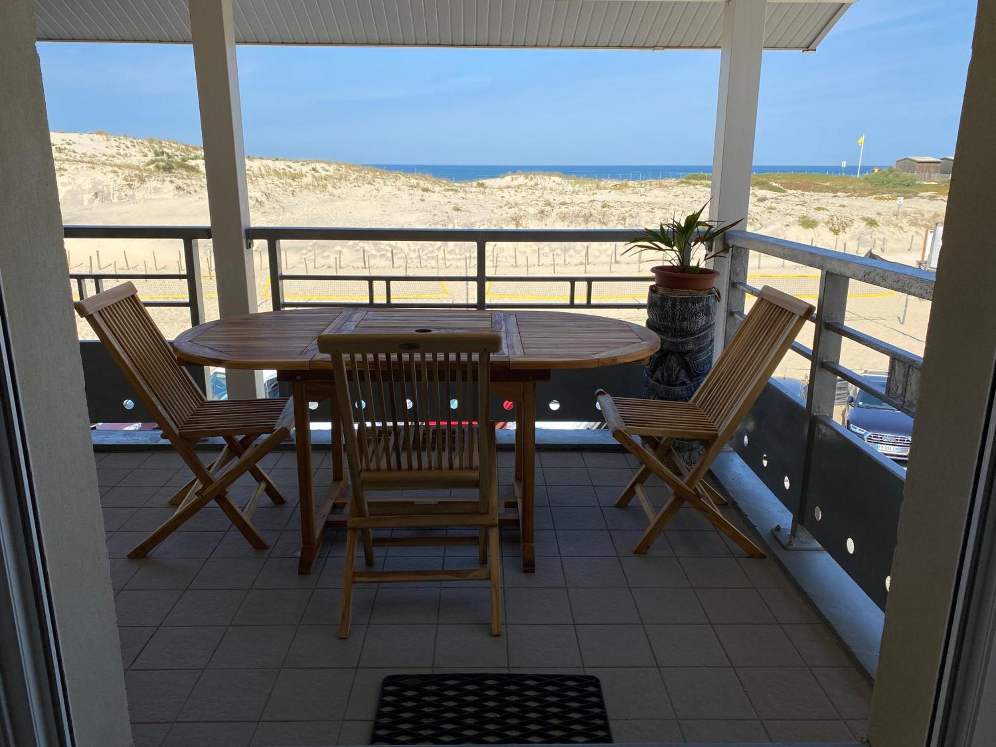 Oceanis Face Ocean Apartment Biscarrosse-Plage Exterior foto